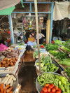 Hình ảnh: Nông sản tại chợ đầu mối nông sản Cầu K13 – Dương Minh Châu